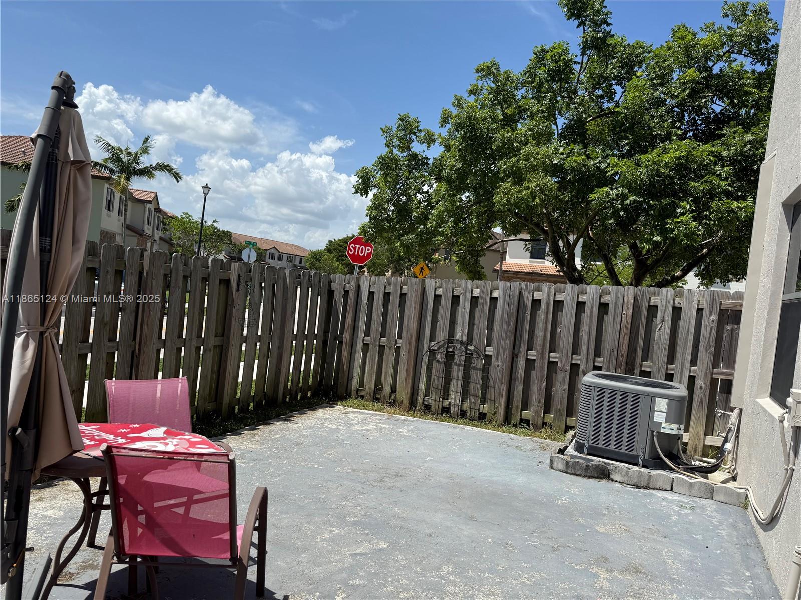 23900 Southwest 117th Court Homestead, FL 33032 - Photo 22 of 24 a backyard of a house with table and chairs