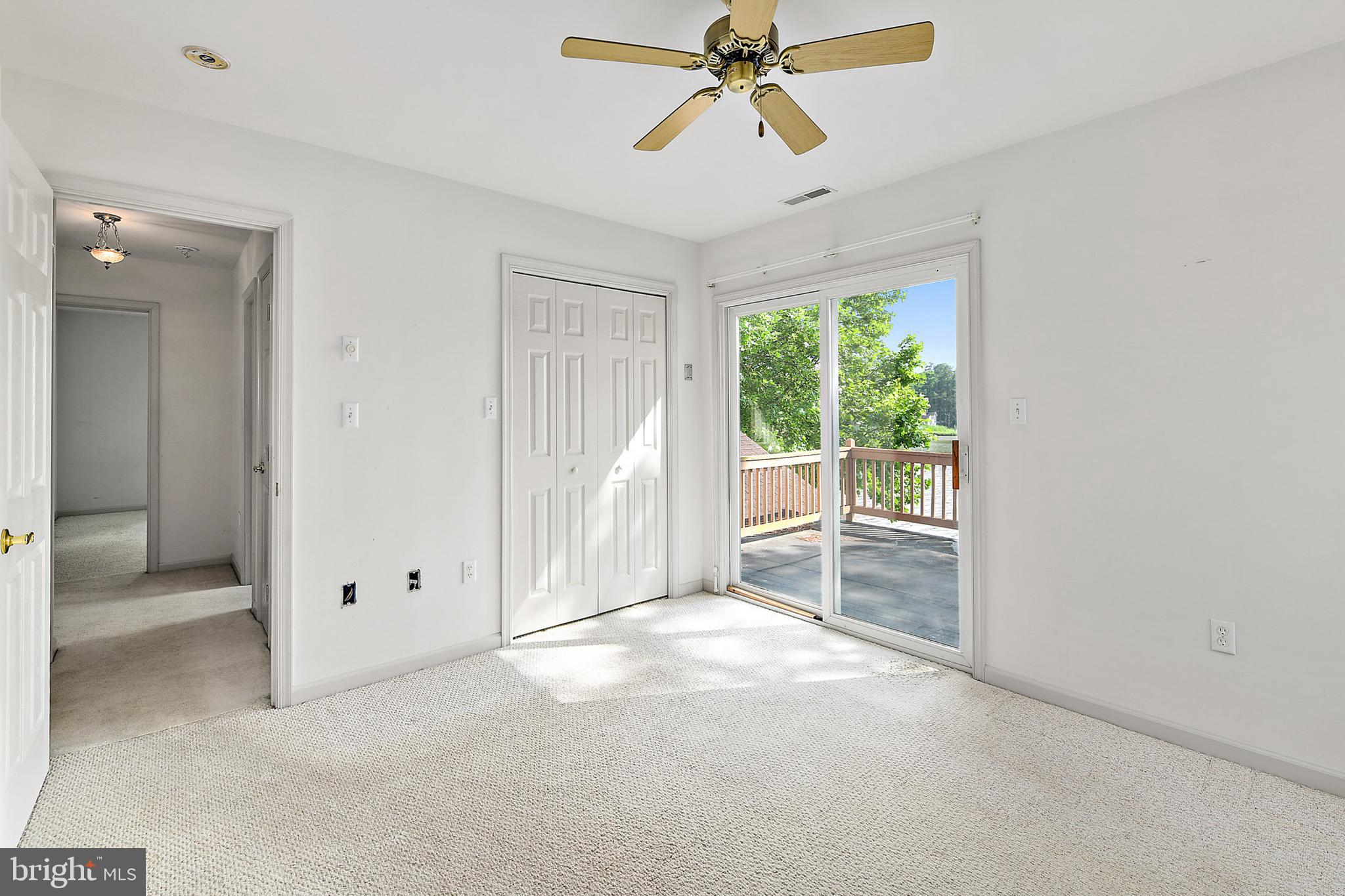 78 Watertown Road Ocean Pines, MD 21811 - Photo 34 of 48 Upstairs Bedroom 2 w/balcony
