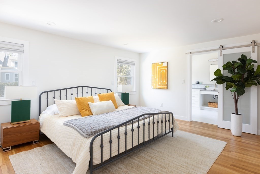 34 Fairbanks Road Lexington, MA 02421 - Photo 13 of 36 a bedroom with a bed and a window