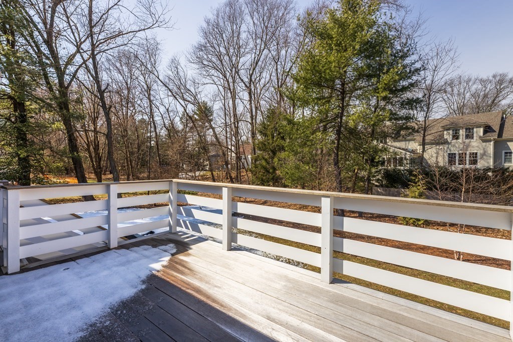 34 Fairbanks Road Lexington, MA 02421 - Photo 35 of 36 a view of backyard and deck