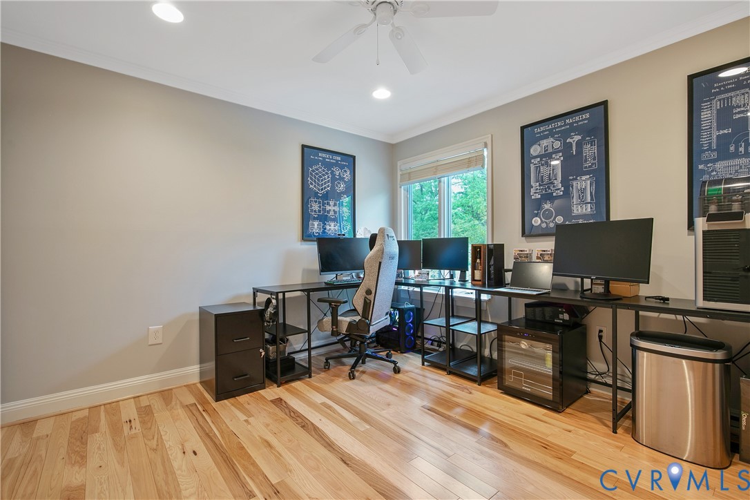 3111 Middlewood Road Midlothian, VA 23113 - Photo 26 of 45 Spacious room featuring wood-finish flooring, ligh