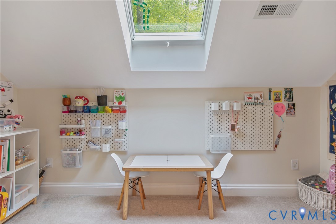 3111 Middlewood Road Midlothian, VA 23113 - Photo 31 of 45 Sloped ceiling room featuring a skylight, light be