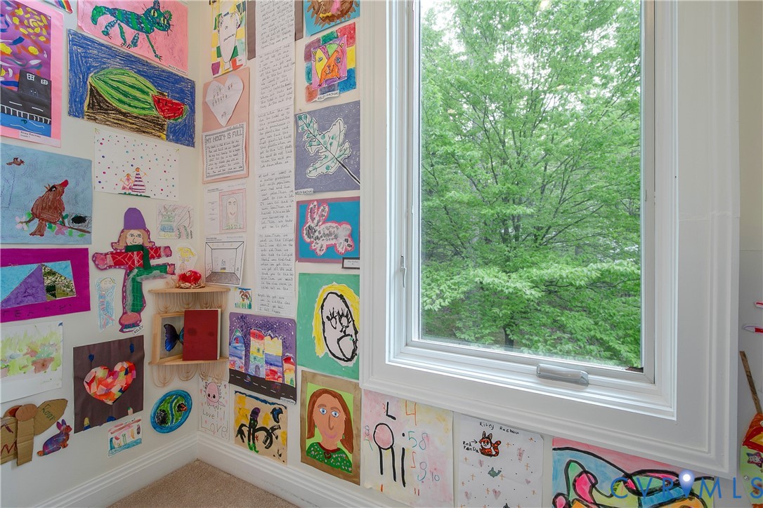 3111 Middlewood Road Midlothian, VA 23113 - Photo 34 of 45 Bright window with white trim framing mature tree