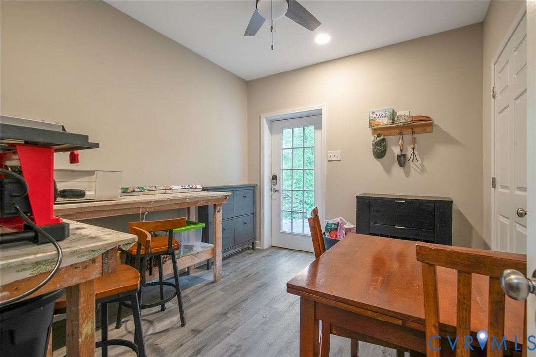 3111 Middlewood Road Midlothian, VA 23113 - Photo 35 of 45 Spacious room with wood-finish flooring, a white p