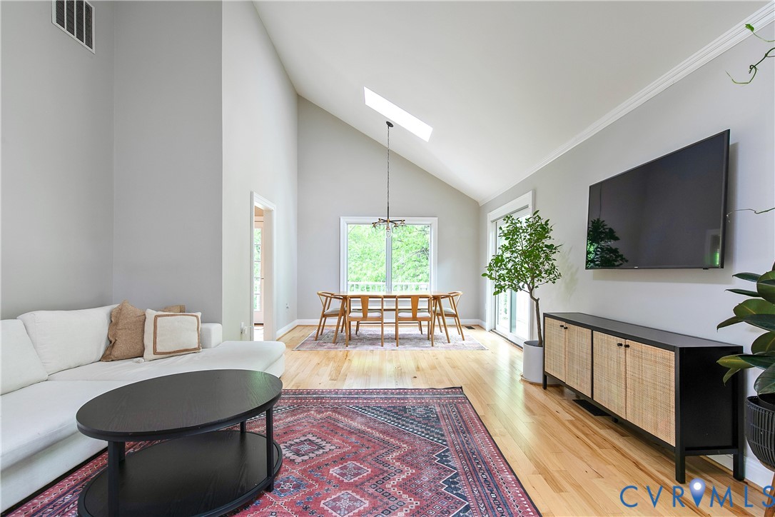 3111 Middlewood Road Midlothian, VA 23113 - Photo 6 of 45 Spacious living area featuring vaulted ceilings, a