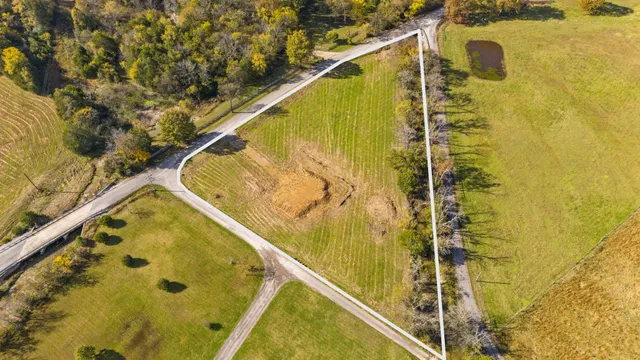 a view of an outdoor space and mountain view