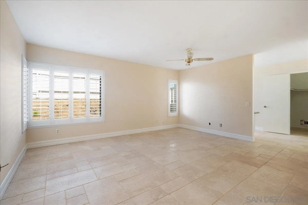 17526 St Andrews Drive Poway, CA 92064 - Photo 33 of 55 a view of an empty room with a window