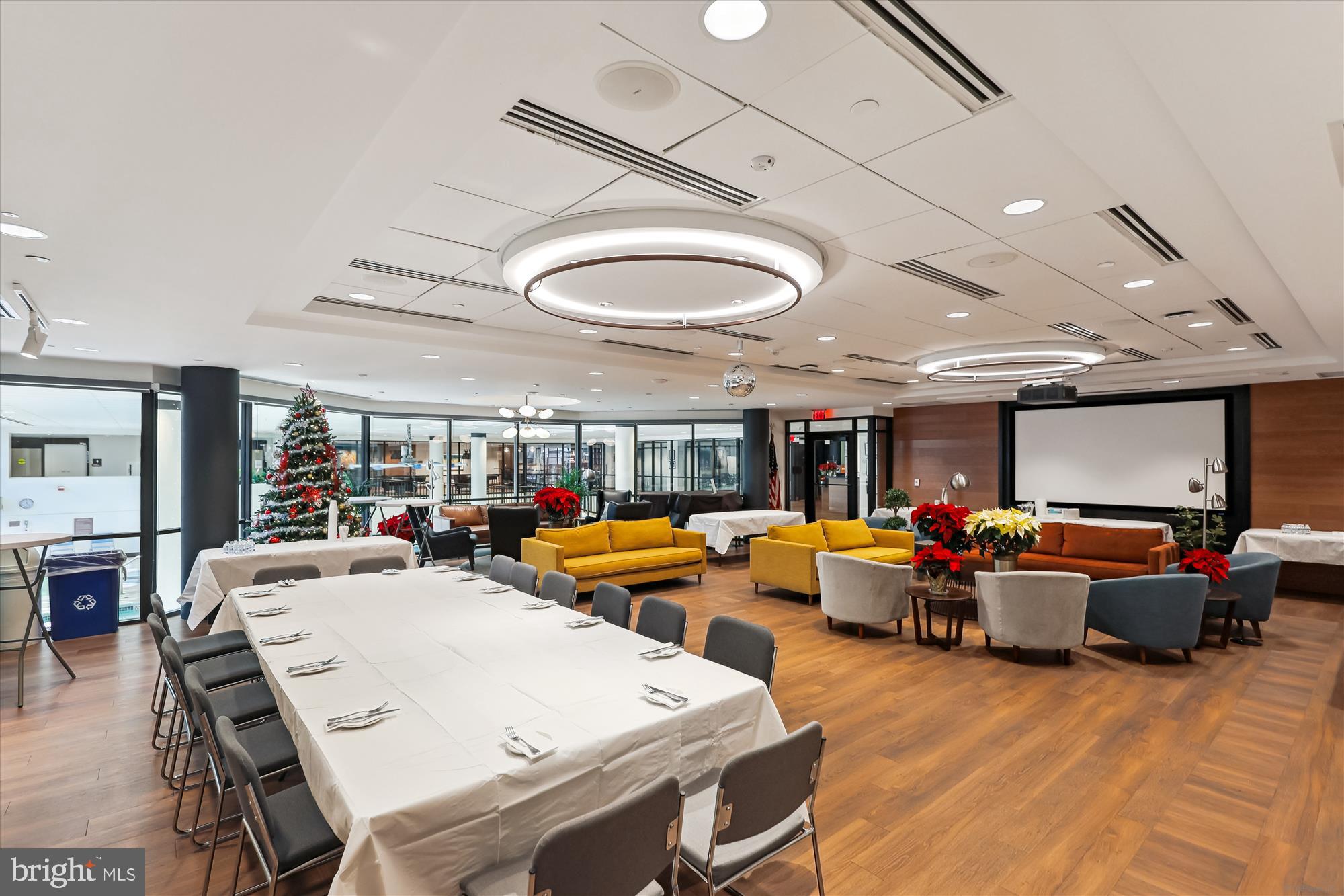 5904 Mt Eagle Drive, Unit 1109 Alexandria, VA 22303 - Photo 29 of 43 a view of a dining room with furniture window and a kitchen