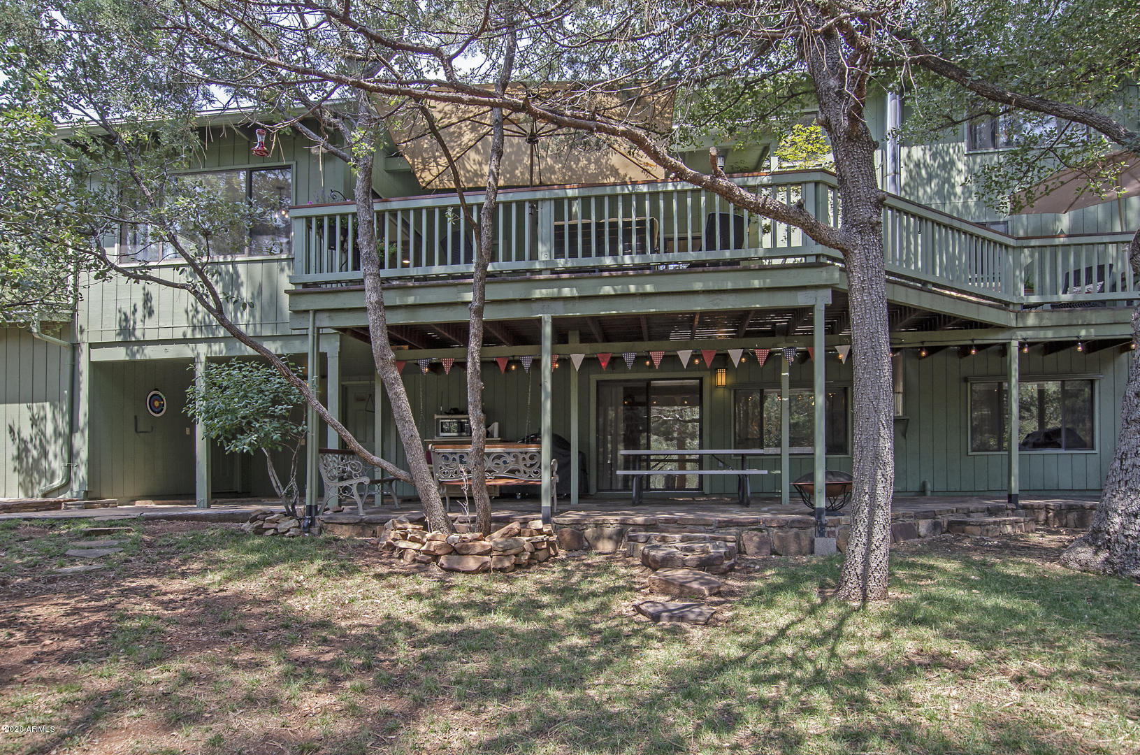 8143 Ralls Drive Strawberry, AZ 85544 - Photo 50 of 74 Rear deck & patio