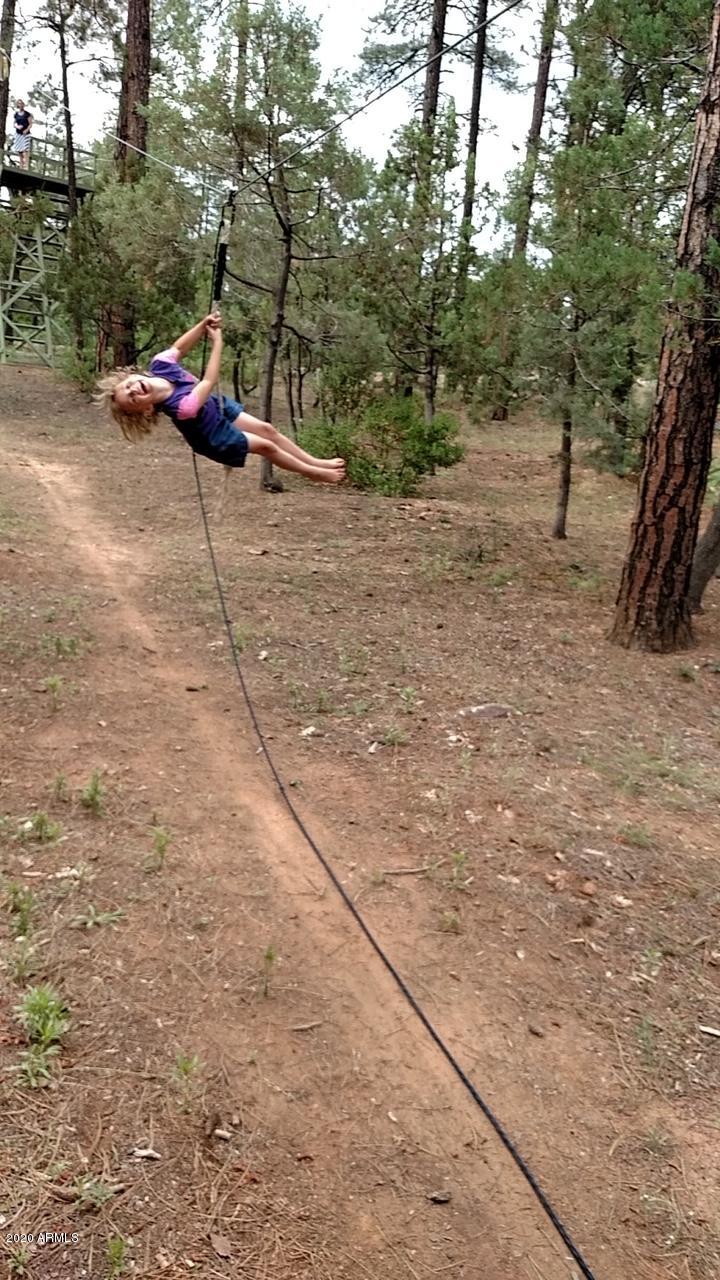 8143 Ralls Drive Strawberry, AZ 85544 - Photo 54 of 74 Zip line fun