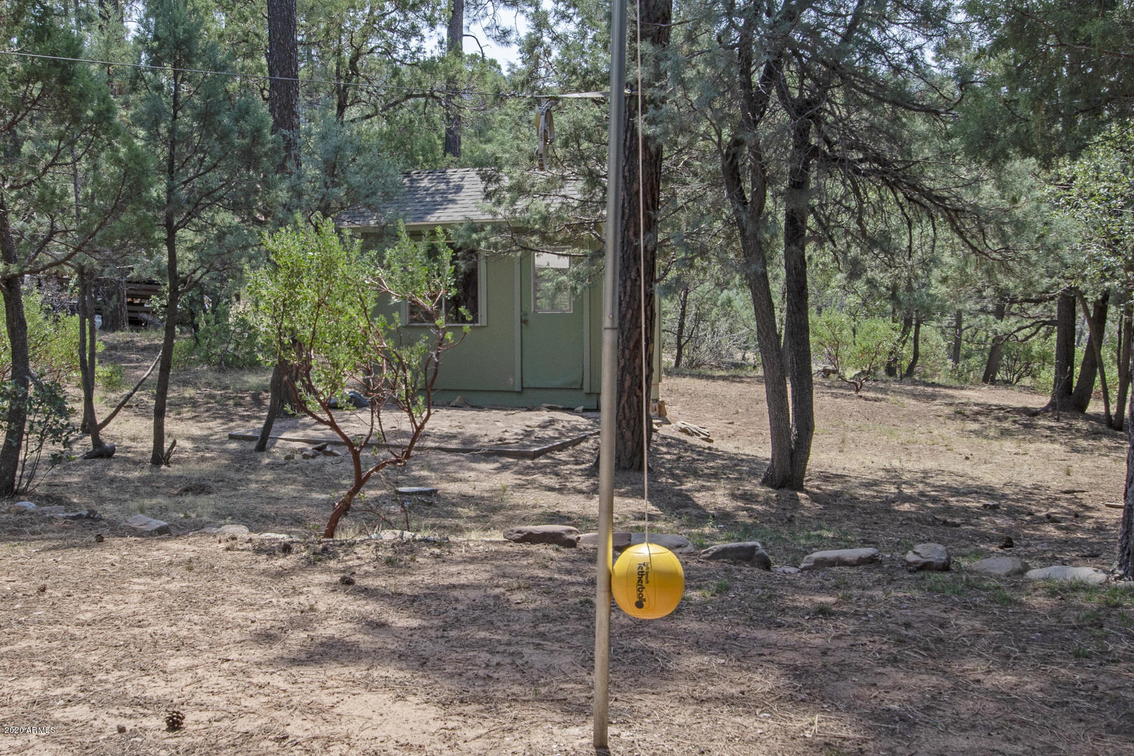 8143 Ralls Drive Strawberry, AZ 85544 - Photo 55 of 74 Backyard - tetherball