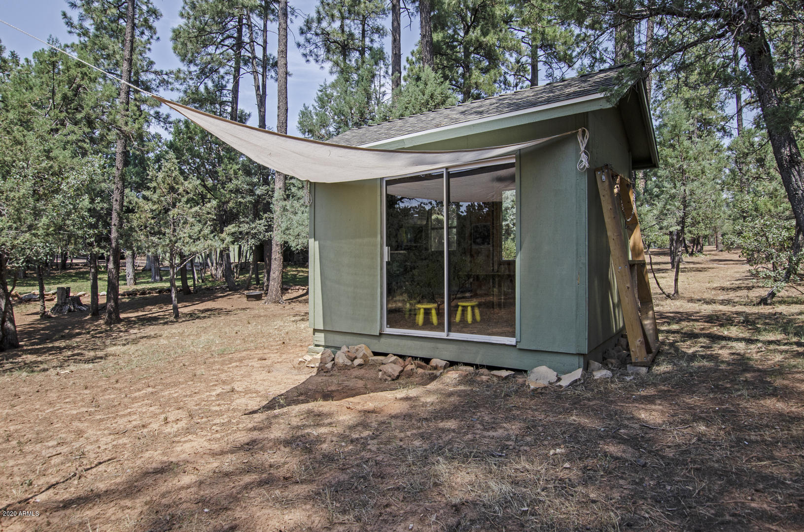 8143 Ralls Drive Strawberry, AZ 85544 - Photo 61 of 74 Backyard - playhouse