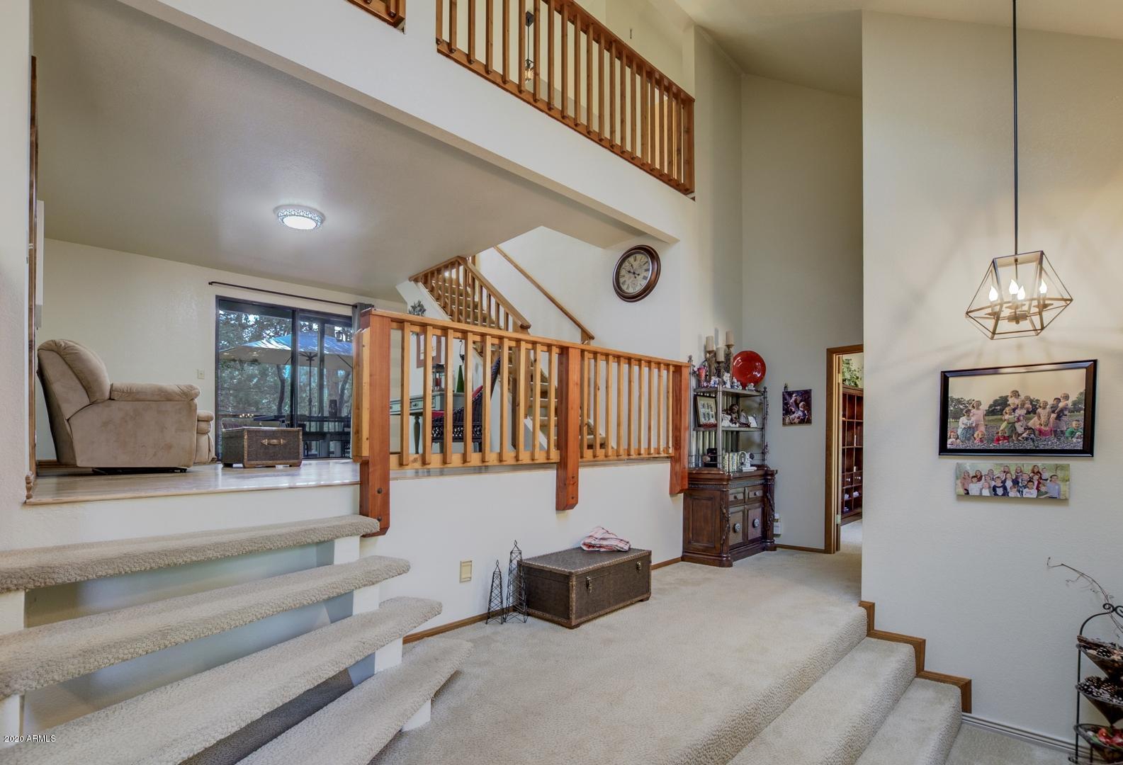 8143 Ralls Drive Strawberry, AZ 85544 - Photo 8 of 74 Stairway to main level