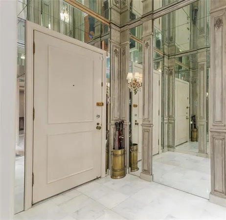 a view of a small space