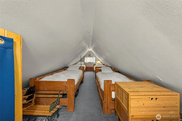 view of an empty room with windows