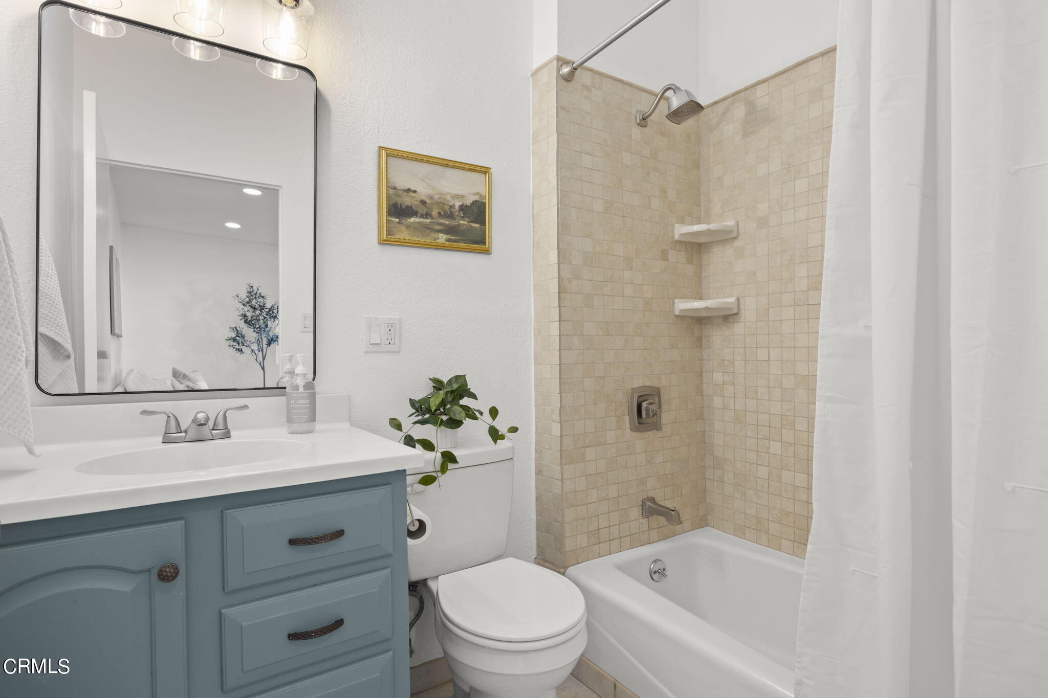 370 Prospect Street Oak View, CA 93022 - Photo 28 of 46 a bathroom with a sink toilet tub and shower