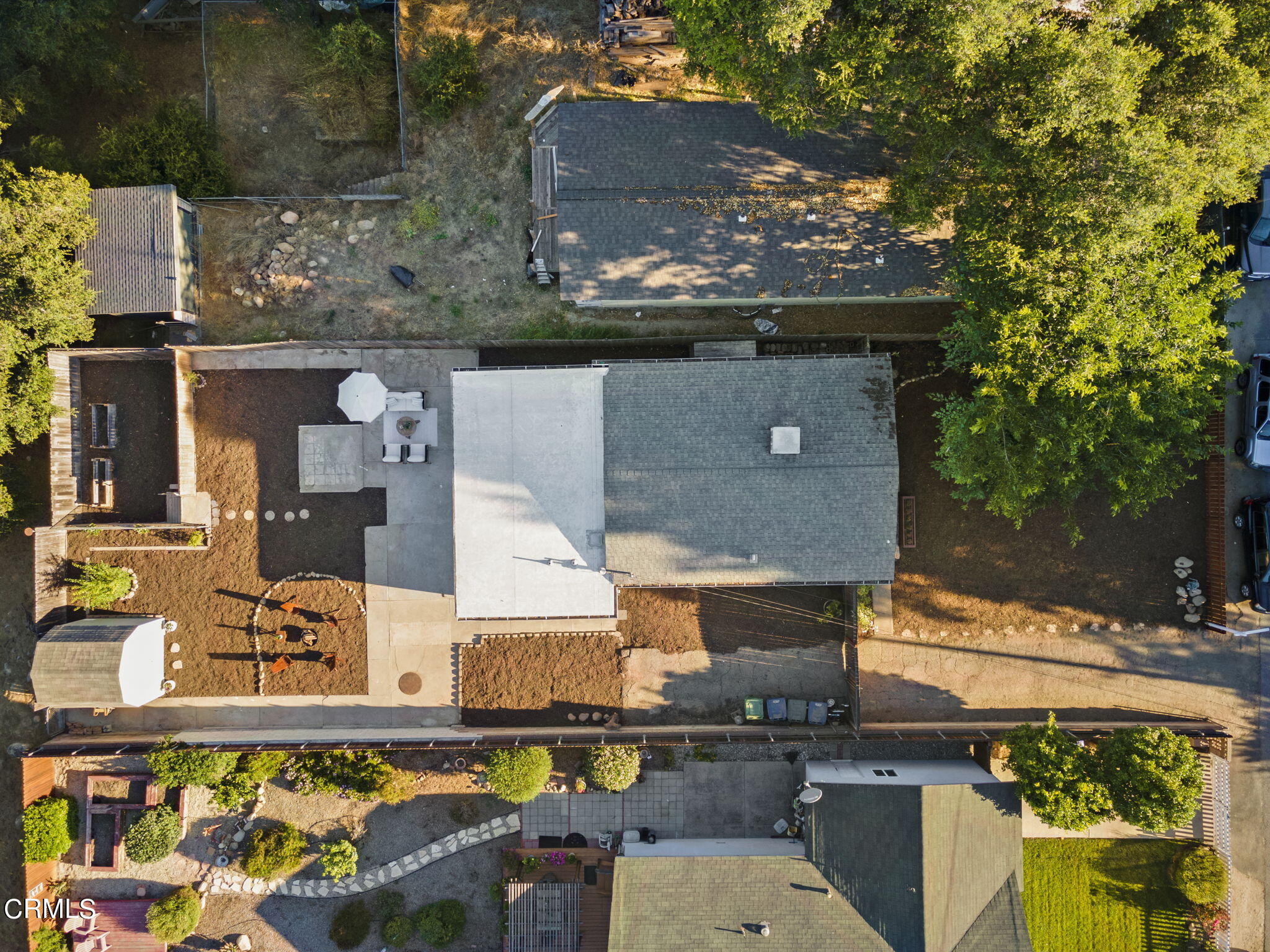 370 Prospect Street Oak View, CA 93022 - Photo 42 of 46 an aerial view of a house with a yard