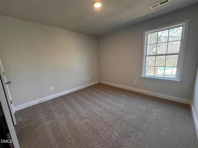 a view of empty room