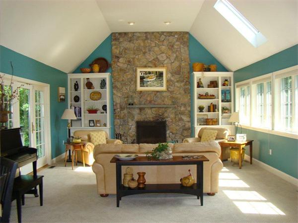 5 Gray Road Andover, MA 01810 - Photo 7 of 22 a living room with furniture and a fireplace