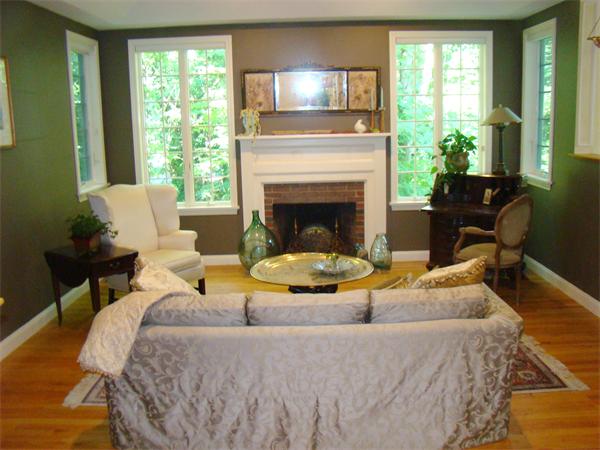 5 Gray Road Andover, MA 01810 - Photo 10 of 22 a living room with furniture and a fireplace