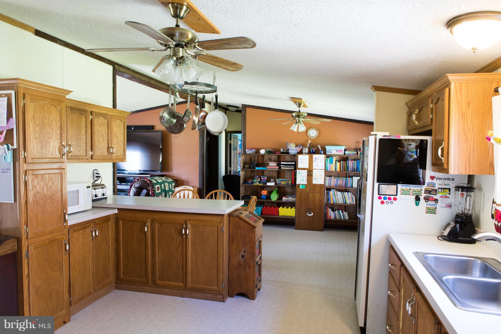 248 Sand Mine Road Gore, VA 22637 - Photo 11 of 27 Huge kitchen with separate dining area.