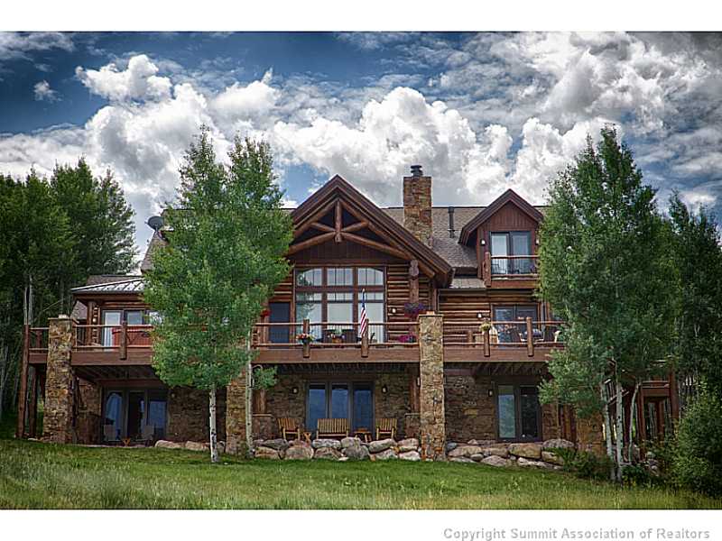2550 Hunter's Knob Road Silverthorne, CO 80498 - Photo 24 of 25 Exterior Back.