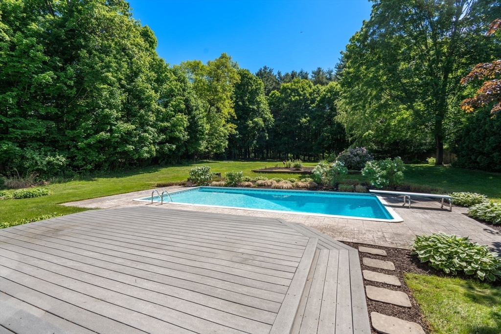 2035 Parker Street Springfield, MA 01128 - Photo 34 of 42 a view of a swimming pool with a yard and plants