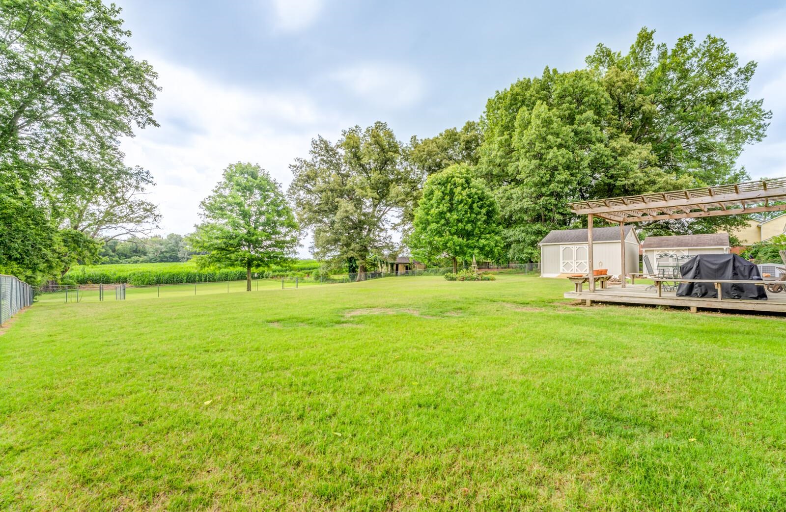 7274 Mt Carmel Road Covington, TN 38019 - Photo 25 of 30 View of yard featuring a pergola
