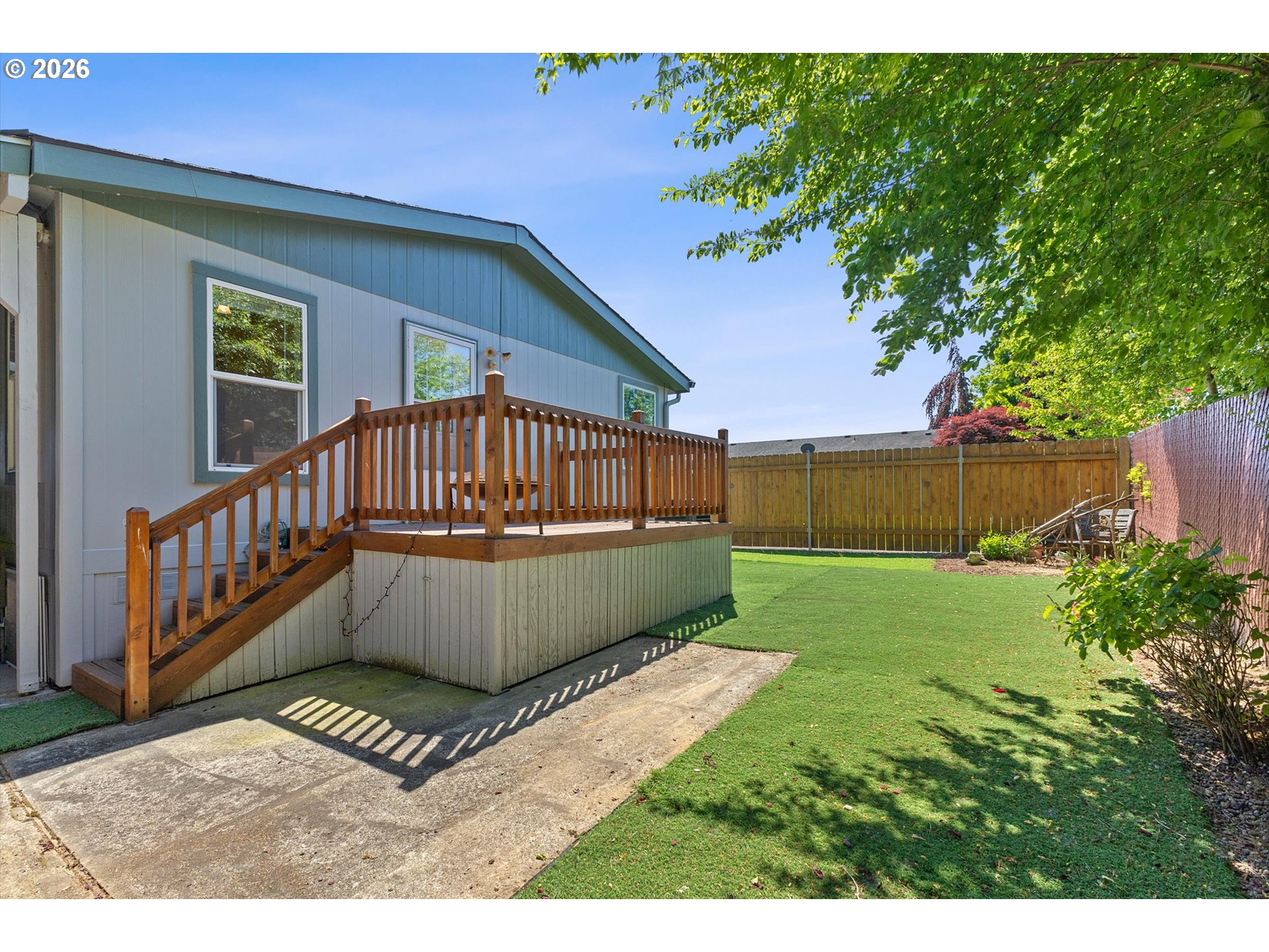 1949 Southeast Palmquist Road, Unit 73 Gresham, OR 97080 - Photo 24 of 26 Backyard