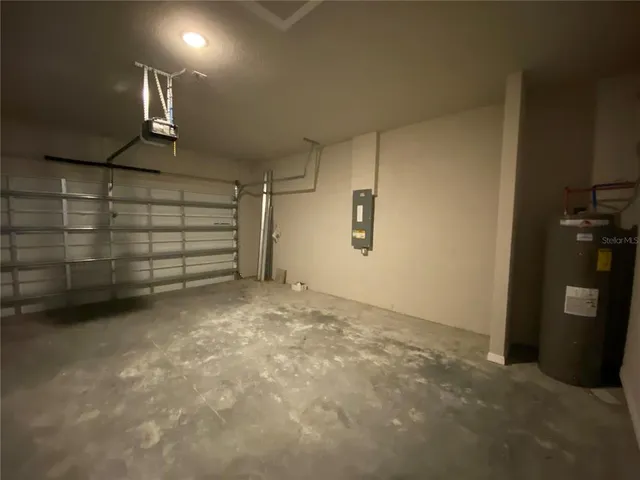 a view of a room with an empty space