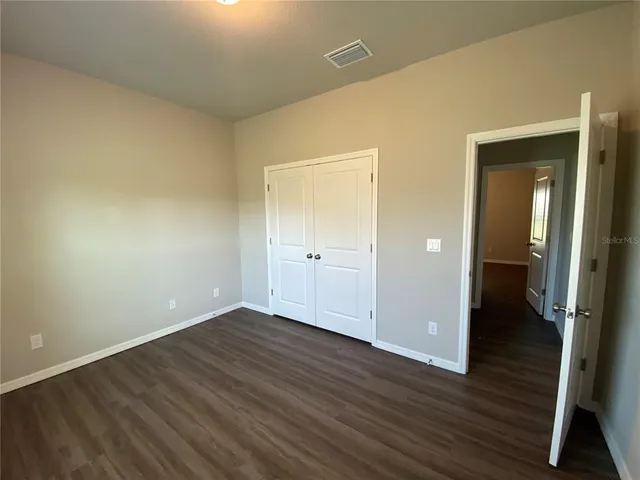 wooden floor in an empty room