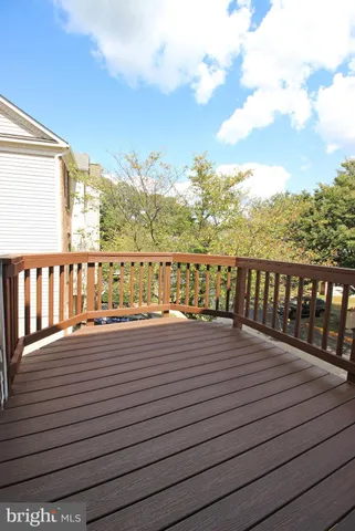 a view of a balcony with an ocean view