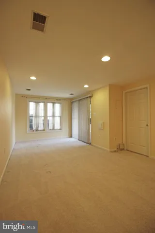 a view of empty room