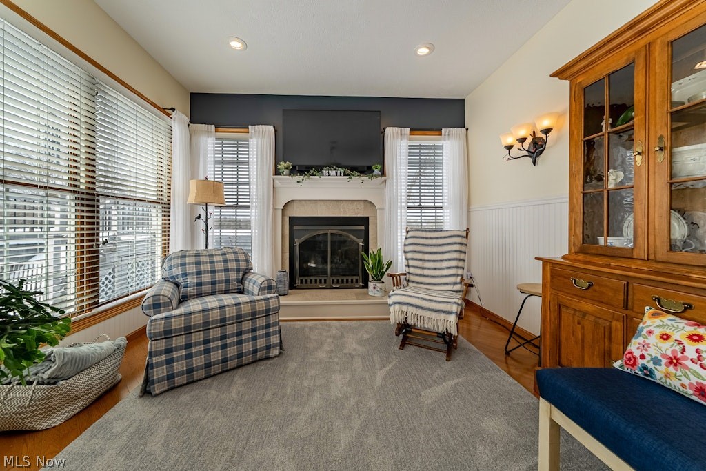 41341 Ravines Edge Way Lagrange, OH 44050 - Photo 19 of 50 A second gas fireplace accents this morning room