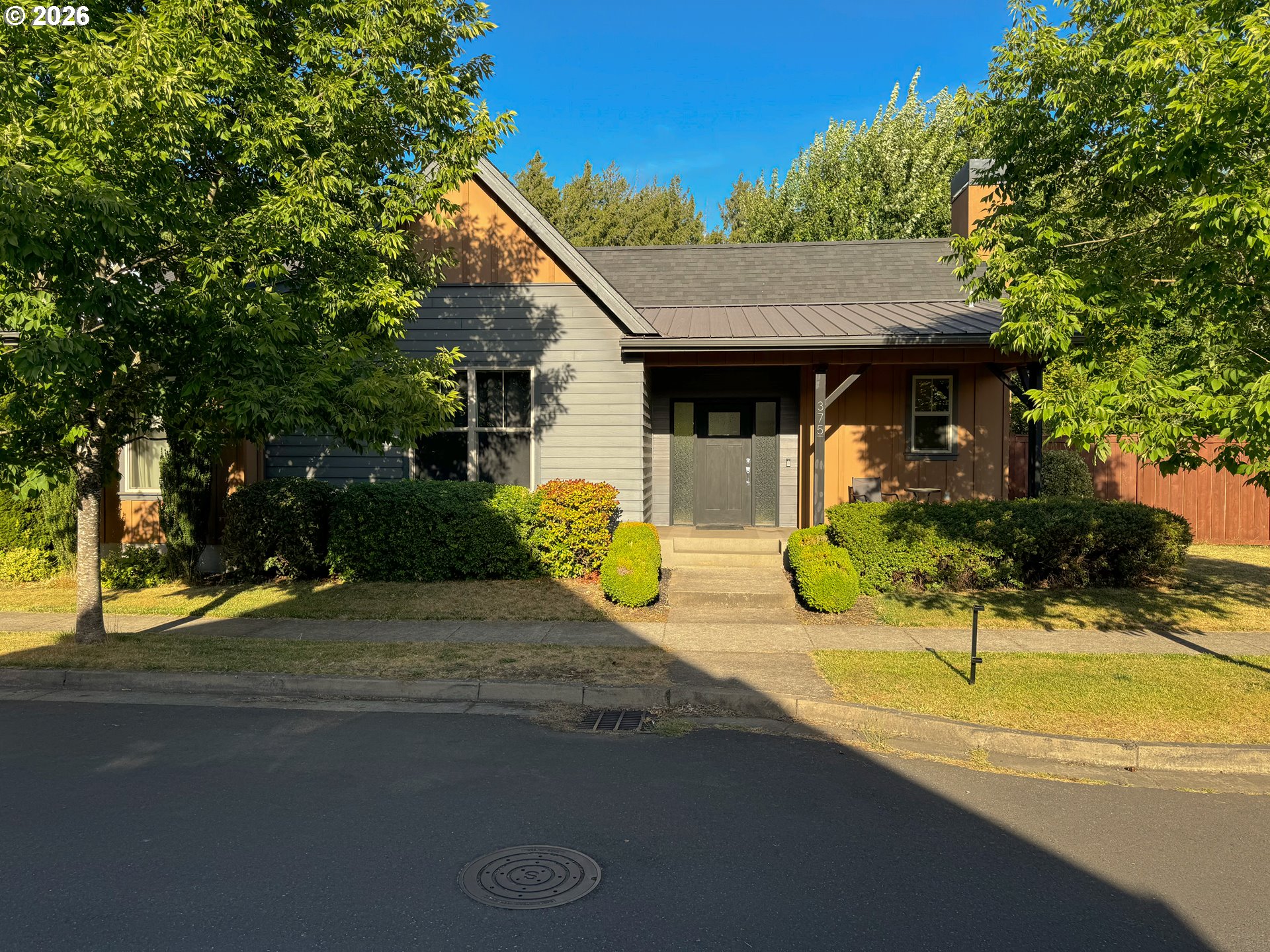 375 Mia Lane Eugene, OR 97401 - Photo 1 of 44 a view of back yard of the house