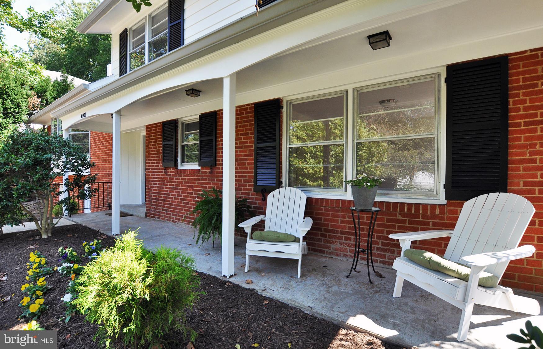 6901 Millwood Road Bethesda, MD 20817 - Photo 11 of 28 Relax on the front porch