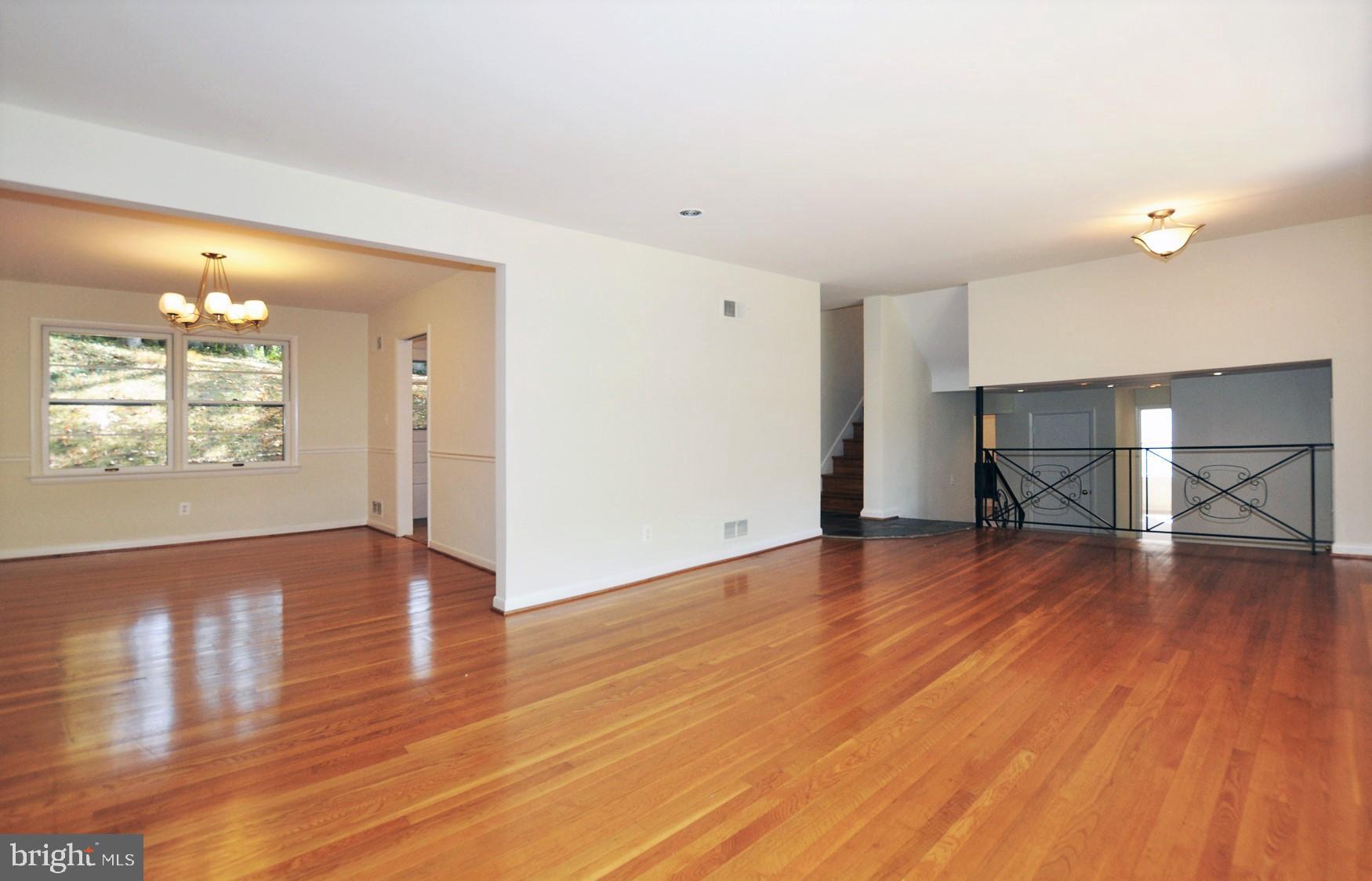 6901 Millwood Road Bethesda, MD 20817 - Photo 5 of 28 Living Room and Dining Room