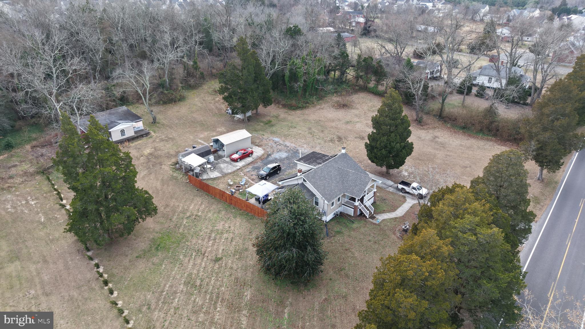 2419 Newcombtown Road Millville, NJ 08332 - Photo 5 of 34 an aerial view of a house with a yard