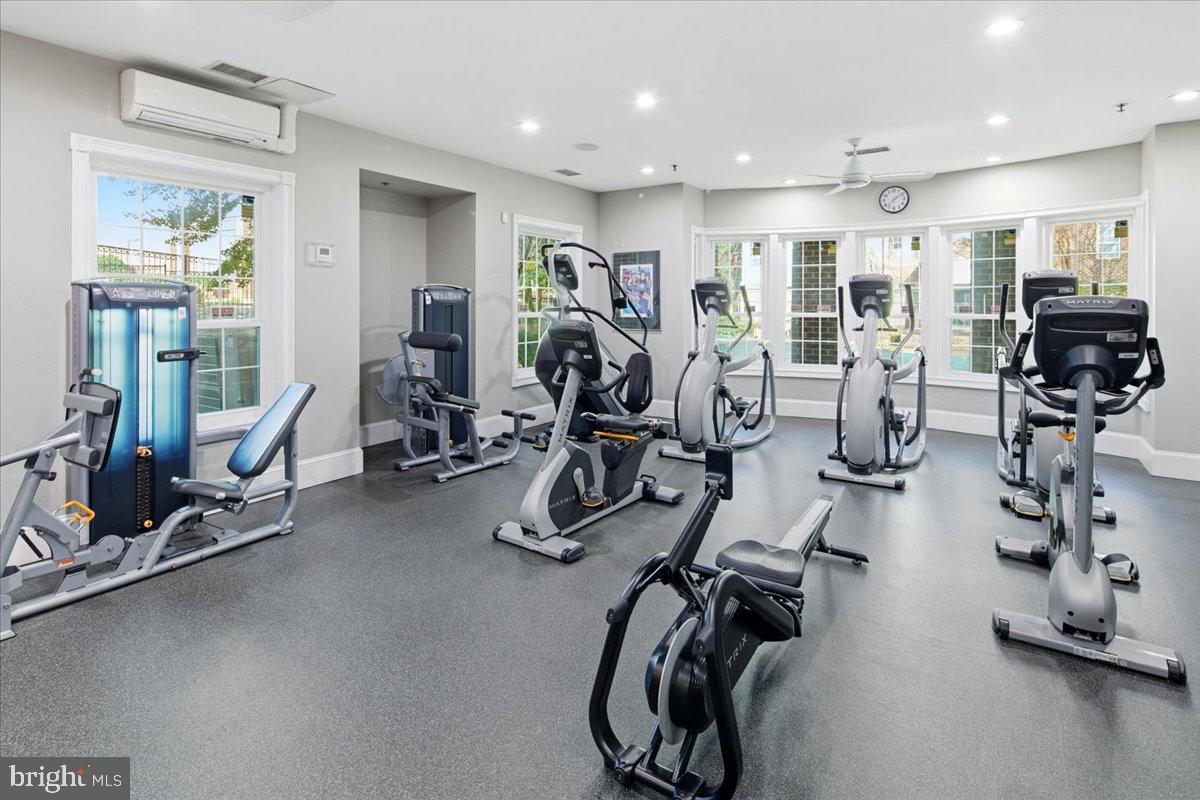 1591 Spring Gate Dr., Unit 3406 McLean, VA 22102 - Photo 43 of 45 a view of a room with gym equipment
