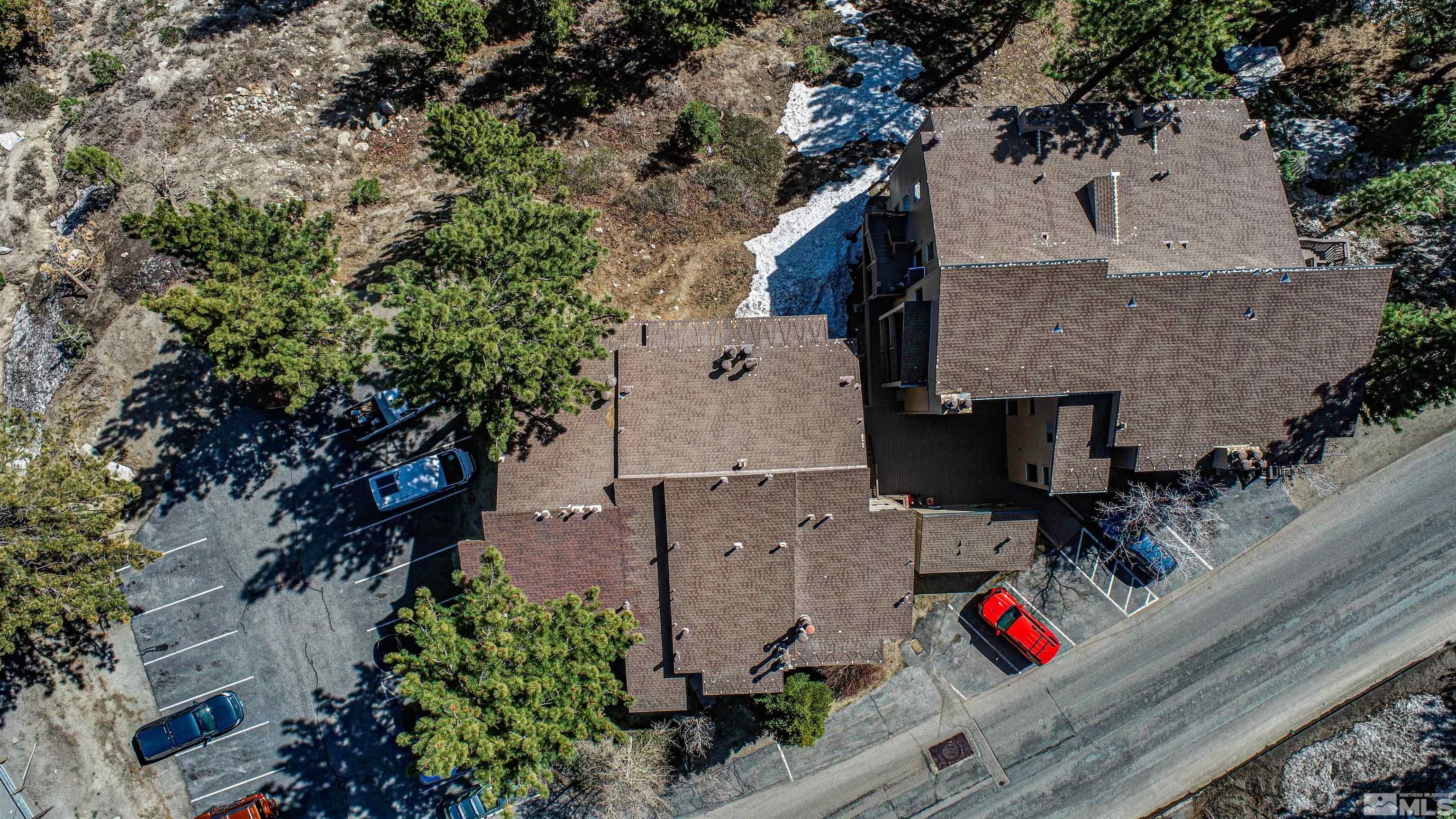 111 Tramway Drive, Unit 2 Stateline, NV 89449 - Photo 33 of 37 an aerial view of house with yard