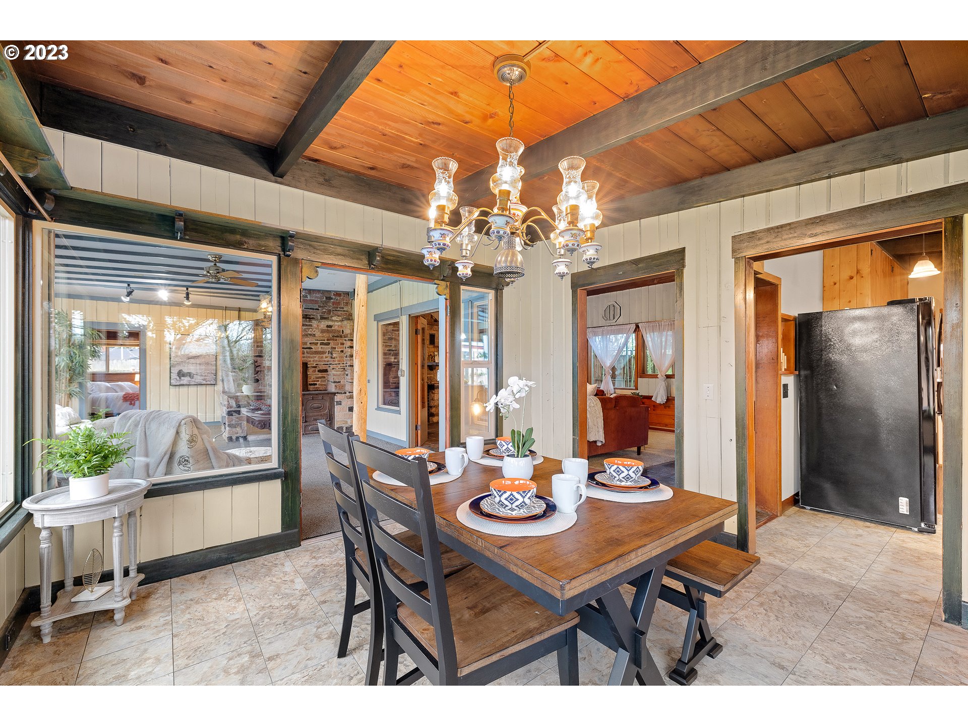 2635 Nova Street Springfield, OR 97477 - Photo 15 of 31 a view of a dining room with furniture window and outside view