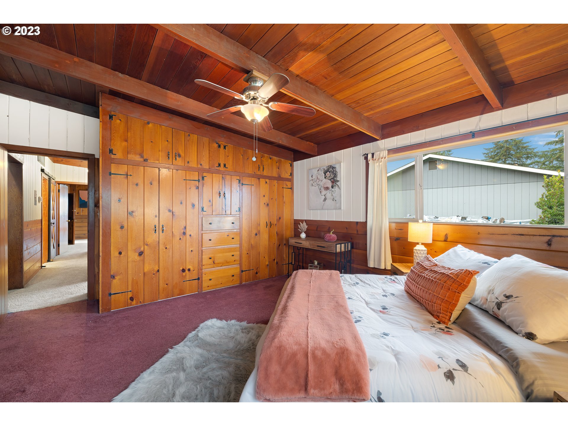 2635 Nova Street Springfield, OR 97477 - Photo 26 of 31 a bedroom with furniture and a large window