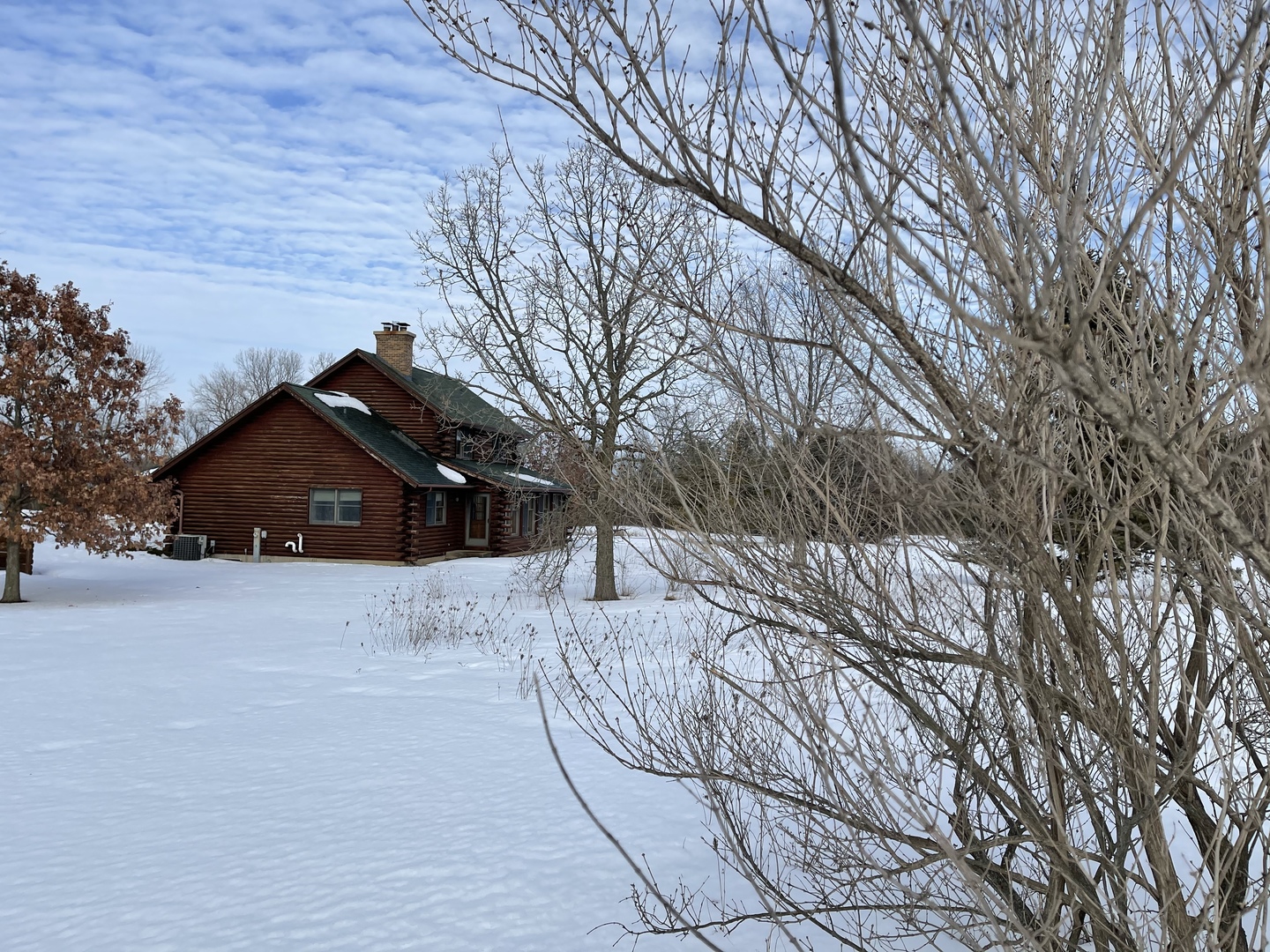 -n575 Pouley Road Elburn, IL 60119 - Photo 18 of 27 a view of a house with a snow in the yard
