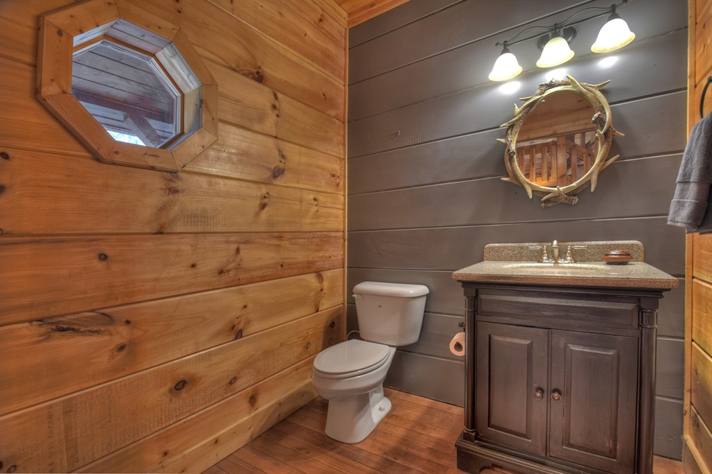 2424 Flagpole Road Ellijay, GA 30540 - Photo 21 of 52 Half Bath on Main Floor