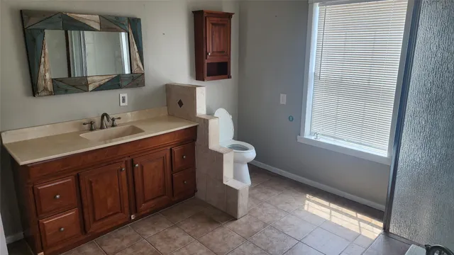 a view of a house with a garage