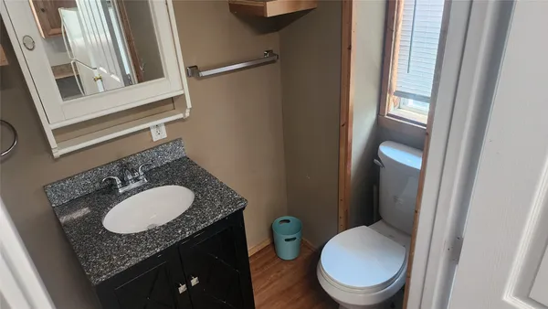 a close view of a tub