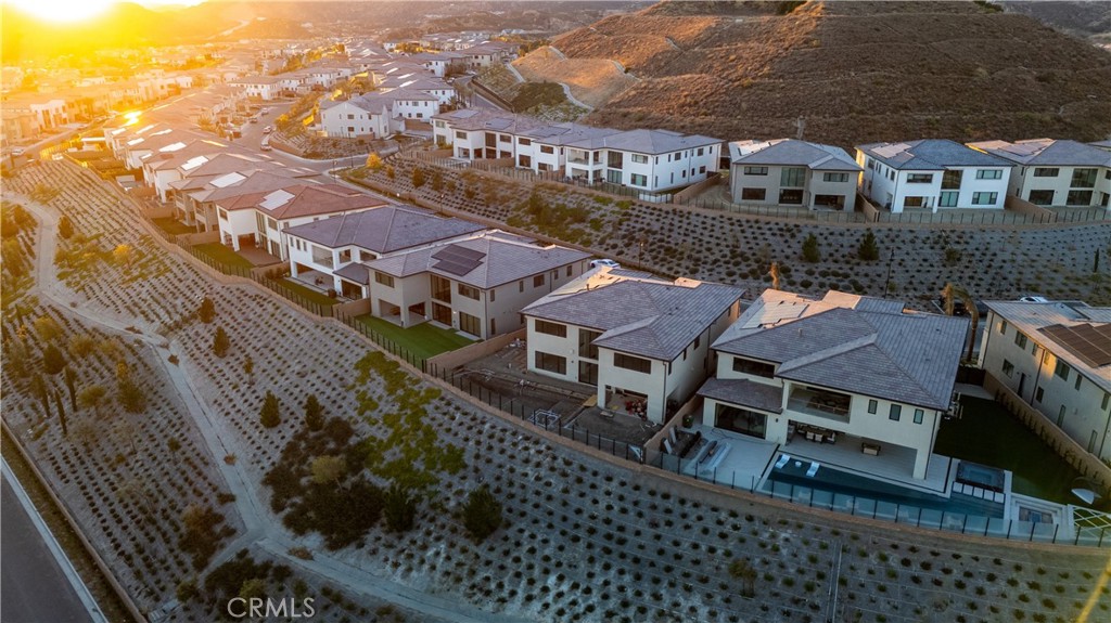 20138 Marlow Lane Porter Ranch, CA 91326 - Photo 4 of 32 an aerial view of residential houses with city view