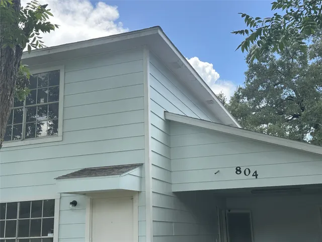 a close up of a house