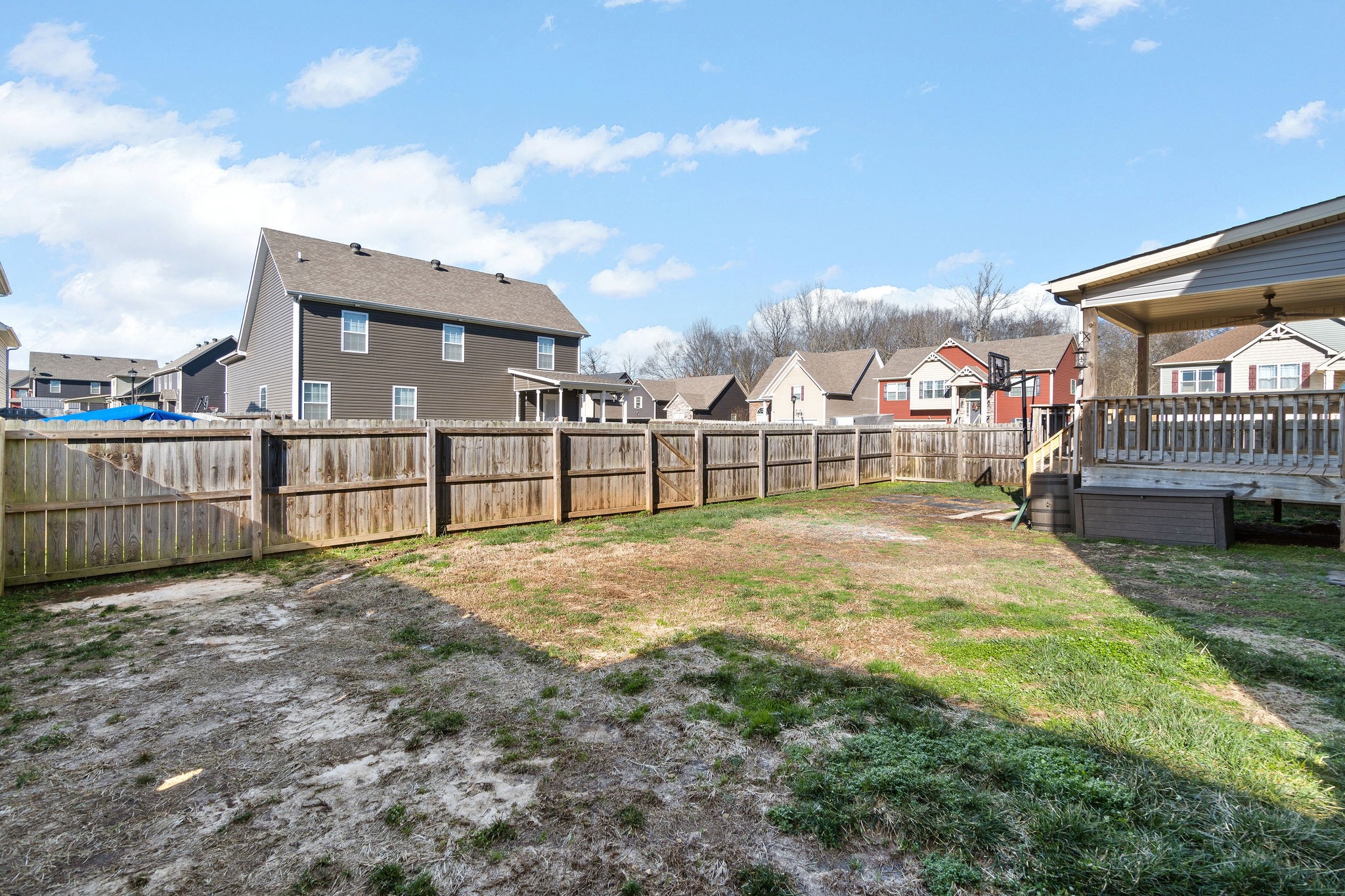 3798 Suiter Road Clarksville, TN 37040 - Photo 29 of 31 a view of a garden with a building in the background