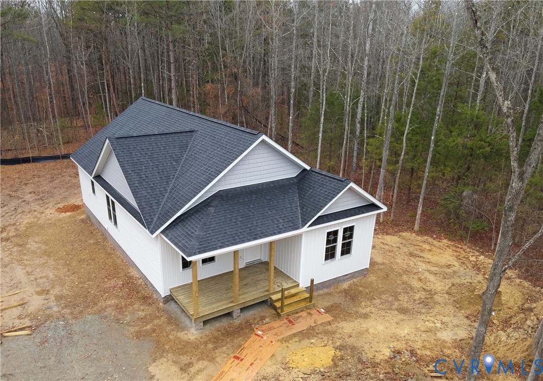 320 Vogel Road Cumberland, VA 23040 - Photo 3 of 20 Drone / aerial view of a forest